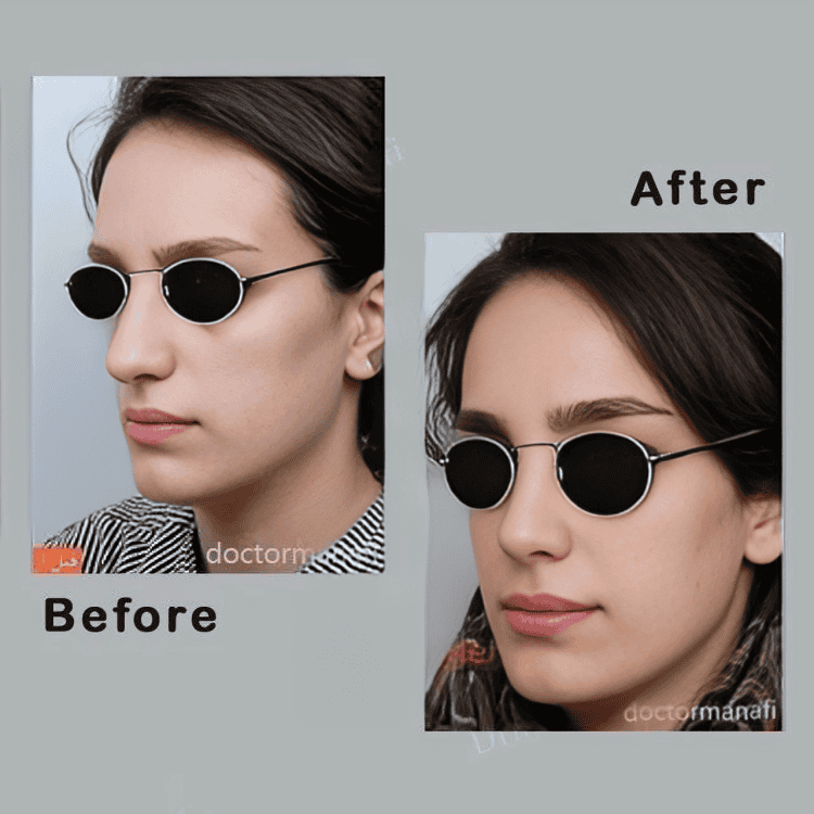 Dr Ali Manafi Rhinoplasty (Nose job) before and after photos4